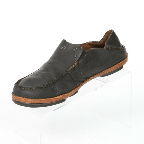 Olukai Moloa Moc Apron Toe Slip On Loafers 9.5 main image 6